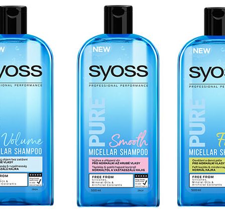 SYOSS PURE: o gama noua pentru un par ca la salon cu o formula pura pentru ingrijire
