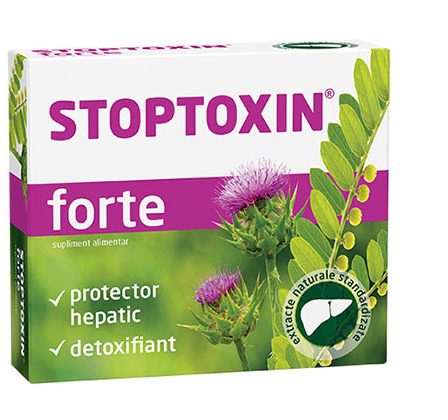 Spune STOP toxinelor! Protejeaza-ti ficatul cu Stoptoxin Forte