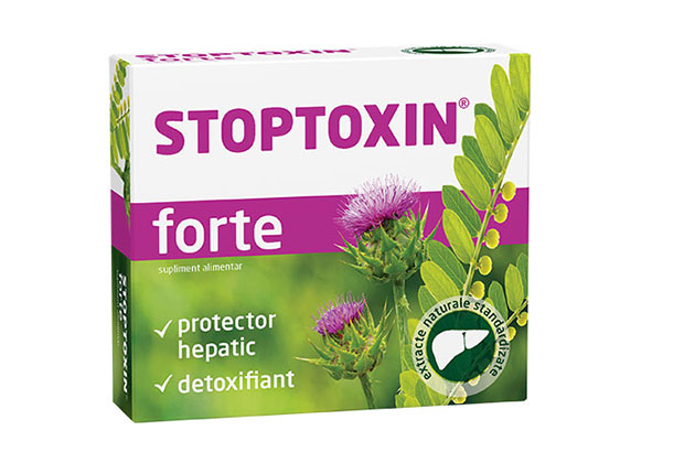 Spune STOP toxinelor! Protejeaza-ti ficatul cu Stoptoxin Forte