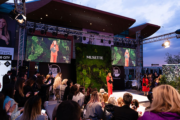 Baneasa Xclusive. Fashion Show Musette outdoor spectaculos, exclusiv pe esplanada Baneasa Shopping City!