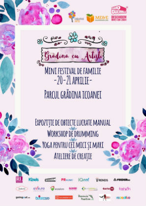 Gradina cu Artisti, pe 20 - 21 aprilie, in Parcul Gradina Icoanei din Bucuresti