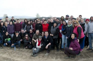 Peste 10.000 de salcami, stejari si ulmi plantati de echipele LEROY MERLIN in trei zone rurale din tara