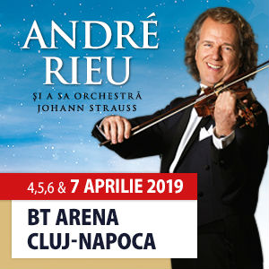 Program si reguli de acces la concertele André Rieu & Johann Strauss Orchestra. 4 - 7 aprilie, BT Arena, Cluj-Napoca