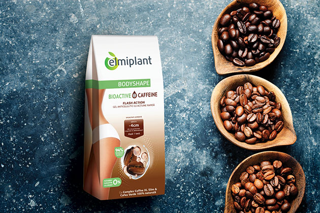 gelul elmiplant Bioactive Caffeine din gama BodyShape