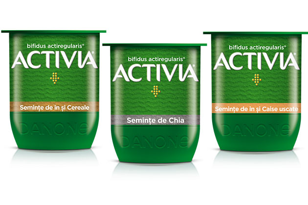 Activia lanseaza cinci sortimente delicioase de iaurt cu seminte de chia si in