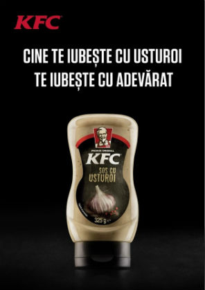 KFC Romania anunta un nou parteneriat pe piata de retail. Fanii sosului cu usturoi gasesc acum produsul si in magazinele Auchan