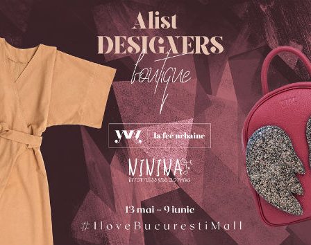 YVY si Ninina vin la Designers Boutique din Bucuresti Mall-Vitan