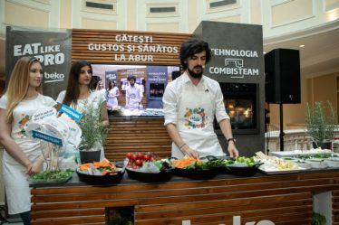 Beko anunta parteneriatul cu Alex Petricean, cheful anului 2018 si lanseaza noul cuptor echipat cu tehnologia CombiSteam