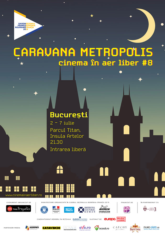 Caravana Metropolis no. 8 soseste la Bucuresti, pe Insula Artelor din Parcul Titan, intre 2 si 7 iulie