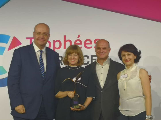 Primul premiu international pentru Daruieste Viata