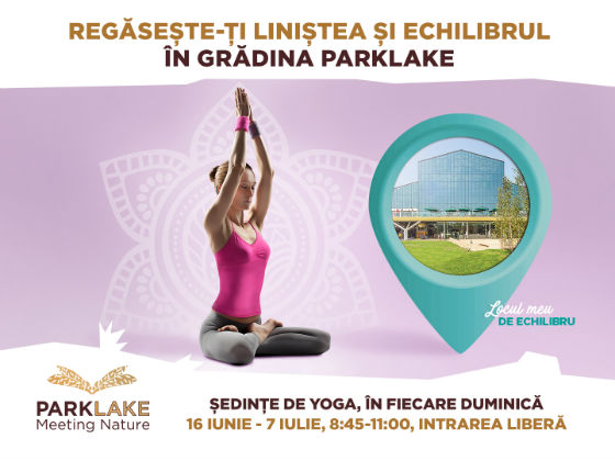 Vara incepe cu sport, la ParkLake Shopping Center! Yoga, padel si un stil de viata sanatos pentru starea ta de bine
