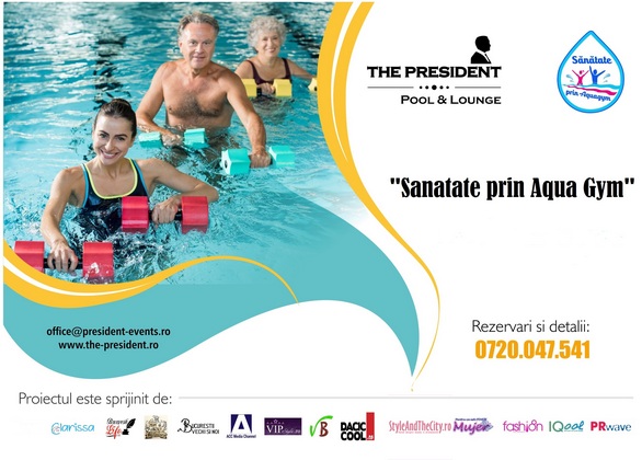 8 exercitii de Aqua Gym pe care sa le incercati vara asta la piscina