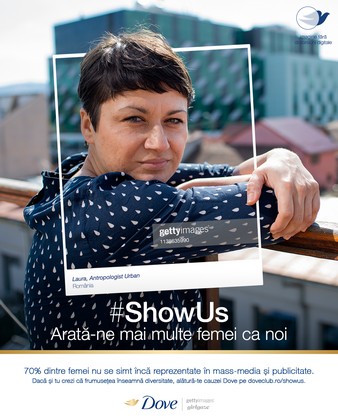 #ShowUs: Arata-ne mai multe femei ca noi - Cea mai mare initiativa Dove care isi propune sa schimbe stereotipurile de frumusete