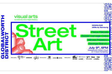 Street art si tehnologie in Globalworth District, intr-o noua editie dedicata artelor vizuale