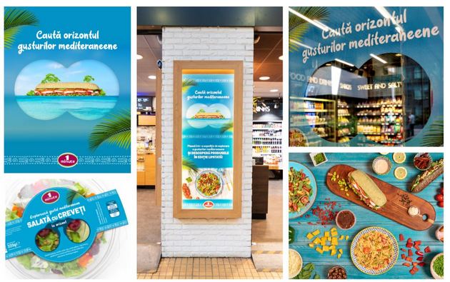 Vanzari cu 20% mai mari in doar o luna de la lansarea campaniei de produse mediteraneene in restaurantele to-go "1 Minute"
