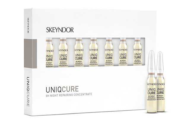Fiole UniQCure 8h Night Repairing Concentrate SKEYNDOR