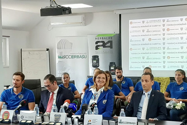 Herbalife Nutrition extinde parteneriatul cu Federatia Romana de Canotaj