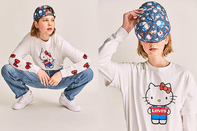 LEVI'S® x HELLO KITTY®, colaborarea ce da un twist adorabil item-urilor clasice Levi's® pentru colectia de toamna-iarna 2019