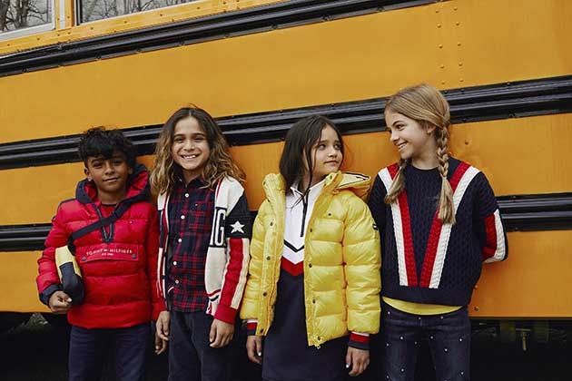 Tommy Hilfiger anunta campania Kids Toamna 2019