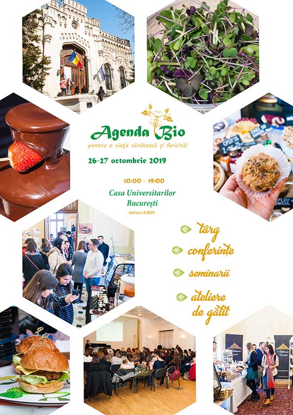 Agenda Bio #12 - inspiratie de toamna - 26-27 Octombrie 2019