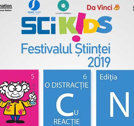 Festivalul Stiintei SCIKIDS - O distractie cu Reactie are loc in weekend la Mega Mall