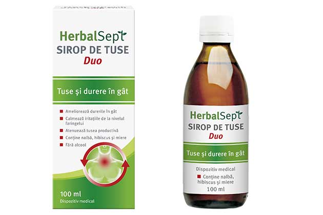 Cum pui doua simptome ale racelii la respect? Cu HerbalSept Duo