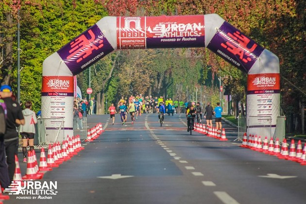 Interesul bucurestenilor pentru sport, in crestere: de doua ori mai multi participanti la Bucharest Urban Athletics by Auchan fata de anul trecut
