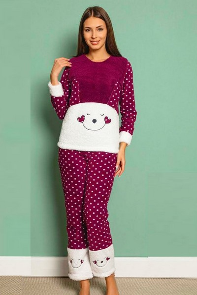 Modele de Pijamale Dama de Iarna Pufoase Cocolino Online