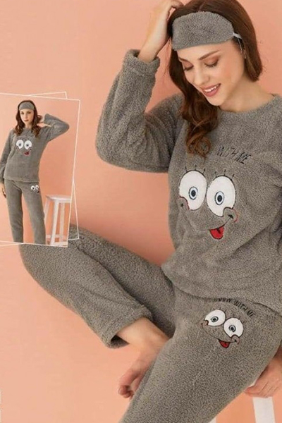 Modele de Pijamale Dama de Iarna Pufoase Cocolino Online