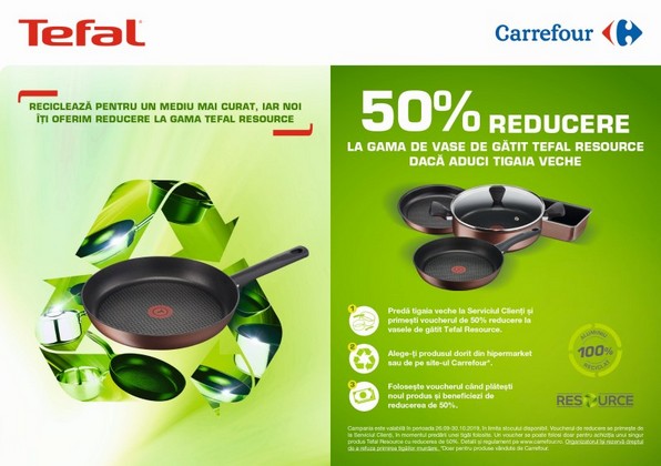 Tefal Resource - Tu reciclezi, noi te rasplatim!