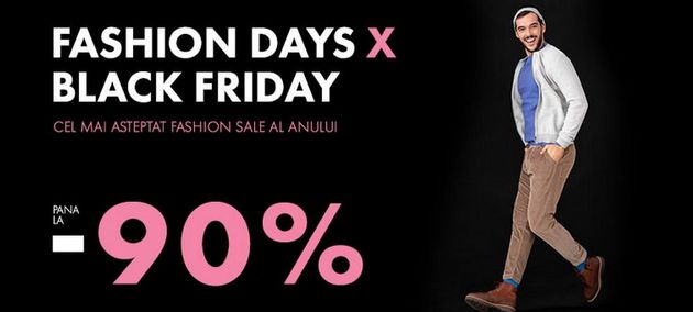 Fashion Days va incheia Black Friday 2019 cu o crestere de aproximativ 50%