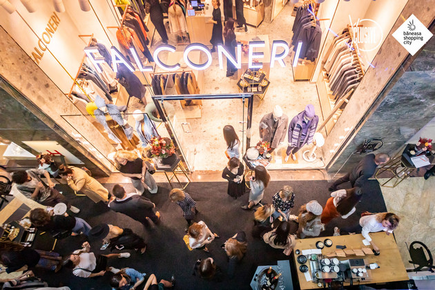 #XCLUSIVE BY BANEASA SHOPPING CITY continua cu deschiderea primului magazin Falconeri in Romania, exclusiv in Baneasa Shopping City!