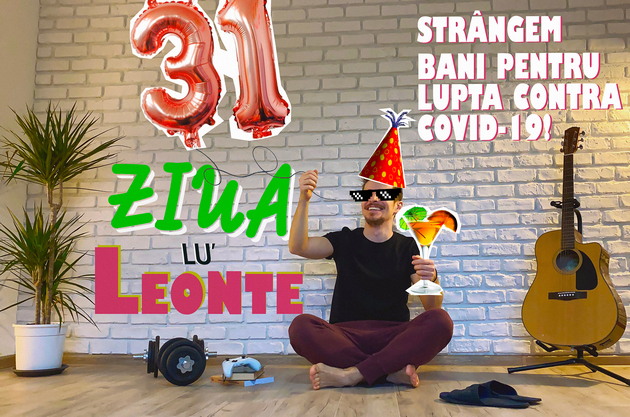 De ziua lui, Andrei Leonte organizeaza un "teledon" contra COVID-19