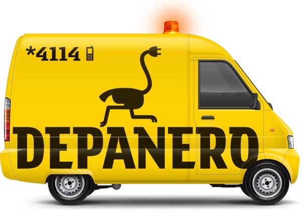 Depanero recomanda clientilor sa utilizeze serviciul de pick-up & return, exclusiv prin curier