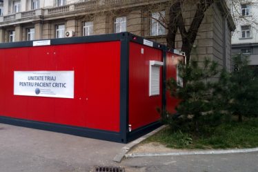 Fundatia Dan Voiculescu raspunde apelului facut de Institutul Clinic Fundeni si contribuie la achizitionarea unor unitati exterioare de triaj al pacientilor critici