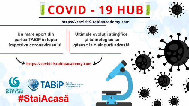 Platforma stiintifica dedicata combaterii COVID-19, lansata de Institutul Cultural "Yunus Emre"