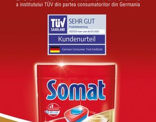 Somat Gold: cele mai eficiente tablete de curatare a vaselor de la Somat