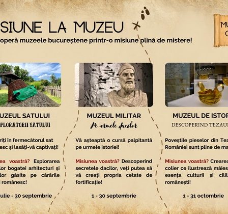 Museum Quest, un nou proiect cultural marca Trapped Room Escape prezinta un treasure hunt interactiv in 3 muzee din Bucuresti