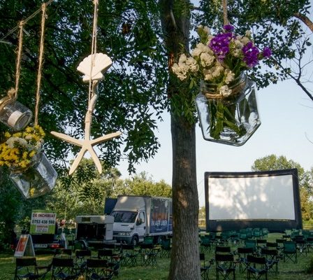 5000 de spectatori au participat la evenimentul Filme in aer liber la Constanta, in conditii de distantare sociala