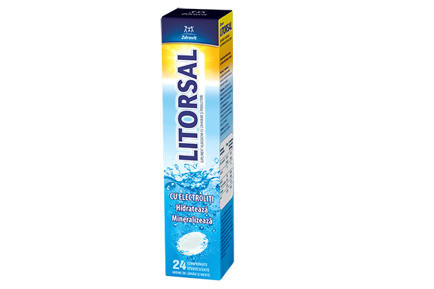Litorsal® - Pentru hidratarea completa a organismului in zilele toride si nu numai!