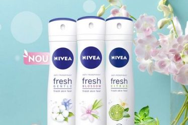 NIVEA lanseaza o noua gama de antiperspirante: NIVEA FRESH