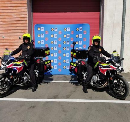 Fundatia pentru SMURD, cu sprijinul LIDL Romania, da in folosinta 2 motociclete de interventie urbana in judetul Galati