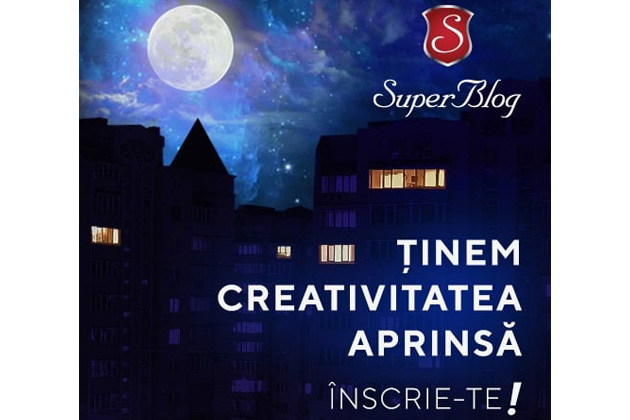 Comunitatea SuperBlog tine creativitatea aprinsa in cea de-a 21-a editie a competitiei