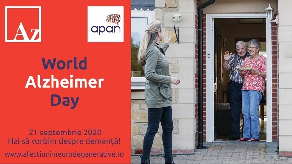 Ziua Mondiala Alzheimer 2020. "Hai sa vorbim despre dementa!"