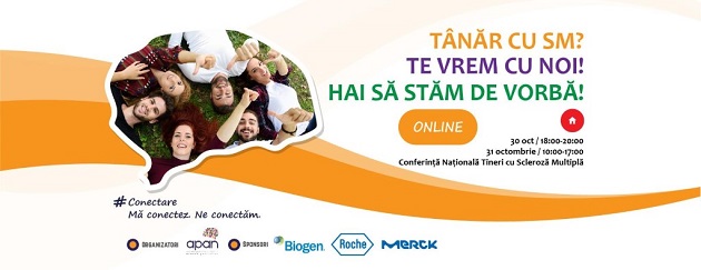 Conferinta Nationala a Tinerilor cu Scleroza Multipla - Bucuresti, 30-31 octombrie 2020
