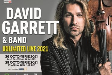 Turneul mondial "Unlimited Live" al artistului David Garrett reprogramat pentru 2021