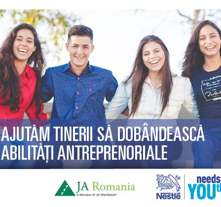 Nestlé România si Junior Achievement ajuta 400 de tineri de liceu sa dobandeasca abilitati antreprenoriale