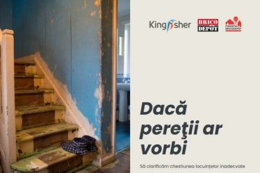 Brico Dépôt Romania prezinta rezultatele studiului "Daca peretii ar vorbi", despre calitatea conditiilor de locuit