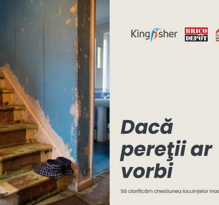 Brico Dépôt Romania prezinta rezultatele studiului "Daca peretii ar vorbi", despre calitatea conditiilor de locuit