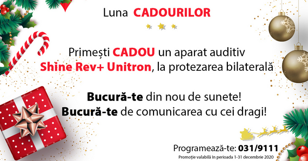 De sarbatori, bucura-te de promotia lunii decembrie, de la Clarfon